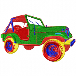 Cars Embroidery Design 11 Cars Embroidery Design 11